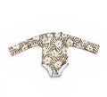 Longsleeve Kini (Brown Zebra x Pua Print)